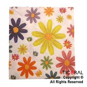 SERVILLETA PREMIUM FLORCITAS 24X24 x 20